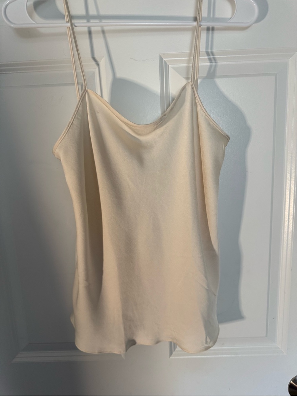 Mango Cream Spaghetti Strap Cami